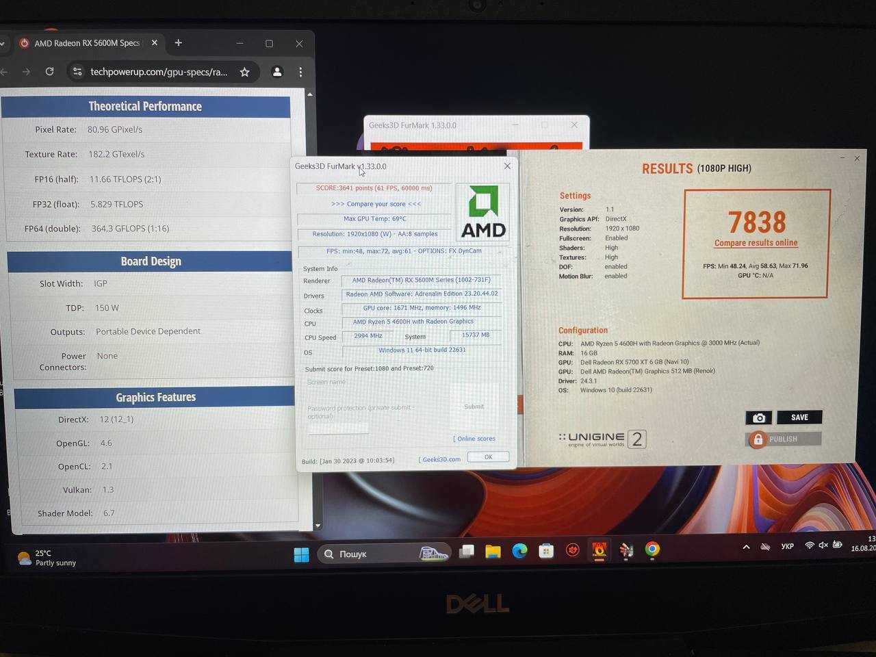 Игровой Dell G5 SE 5505 15.6 FHD/R5 4600H/16 GB/512 GB NVME/RX5600 6ГБ