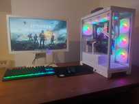 PC Gaming i5 14600KF 5.3GHz / RTX 4070 Super / 32GB 7200 /RGB/ Branca