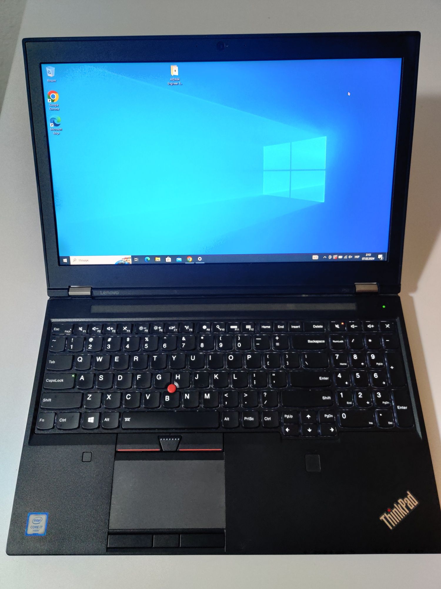 Lenovo ThinkPad P50 15.6"FHD IPS i7-6700HQ/16GB/512GB/Quadro M1000M