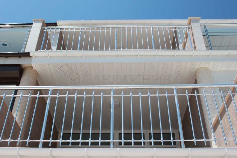 Перила з анодованого алюмінію монтаж. Виїзд на заміри безкоштовний.