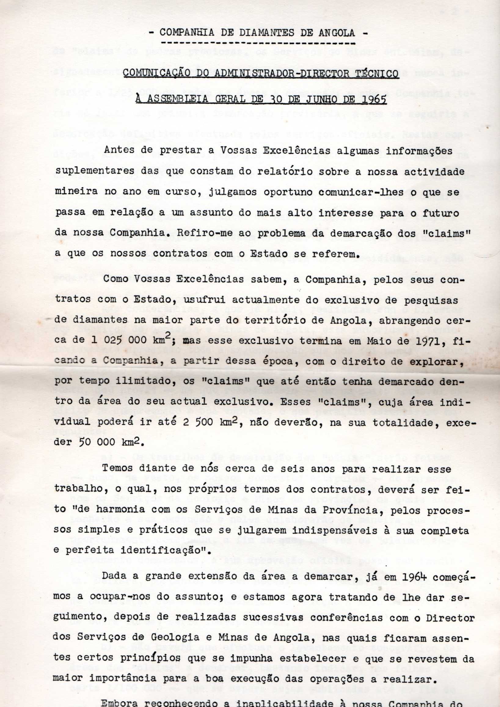 Companhia de Diamantes de Angola (1965)