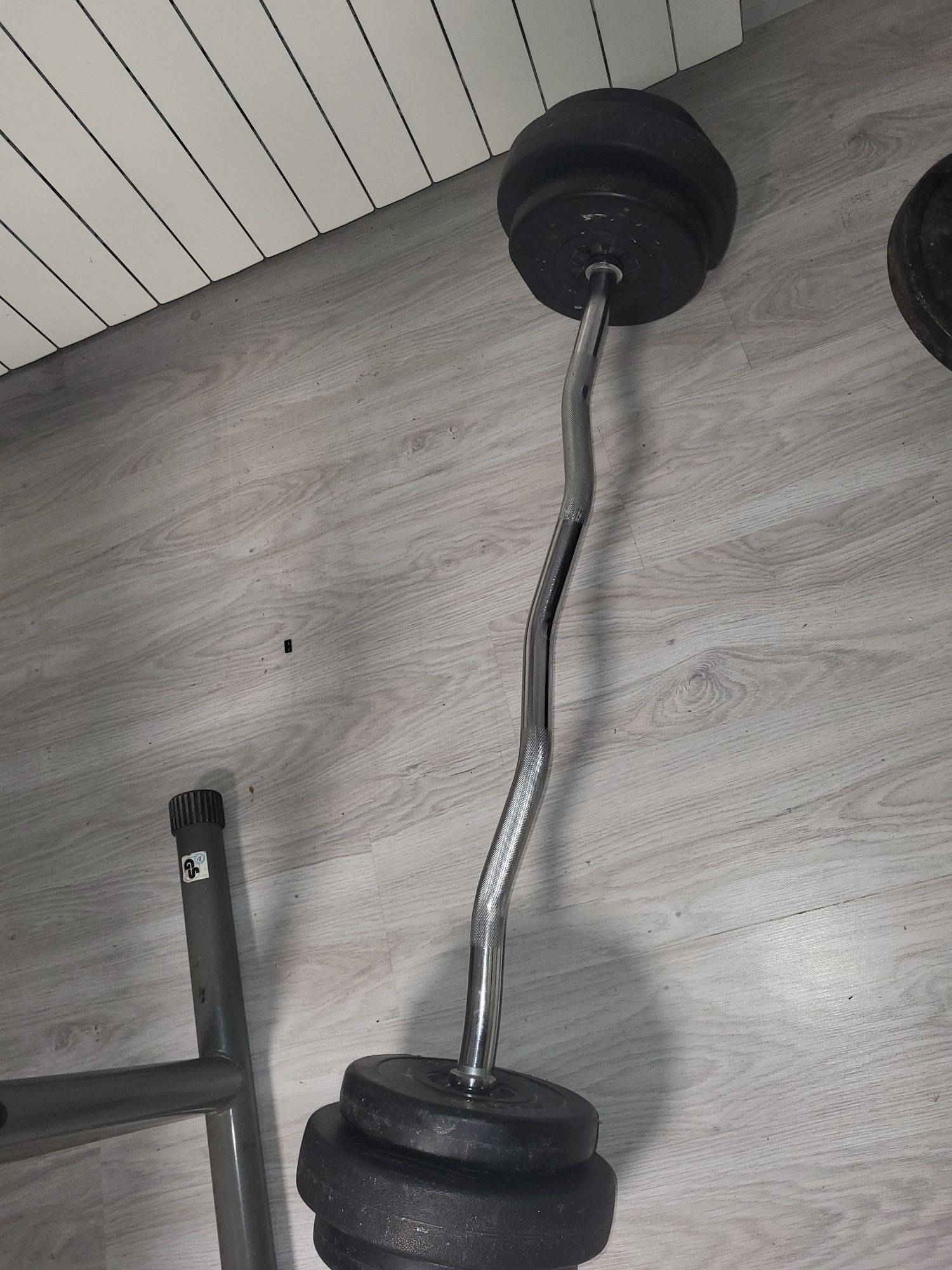 Gryf łamany(130cm) +50kg obciążenia bitumicznego