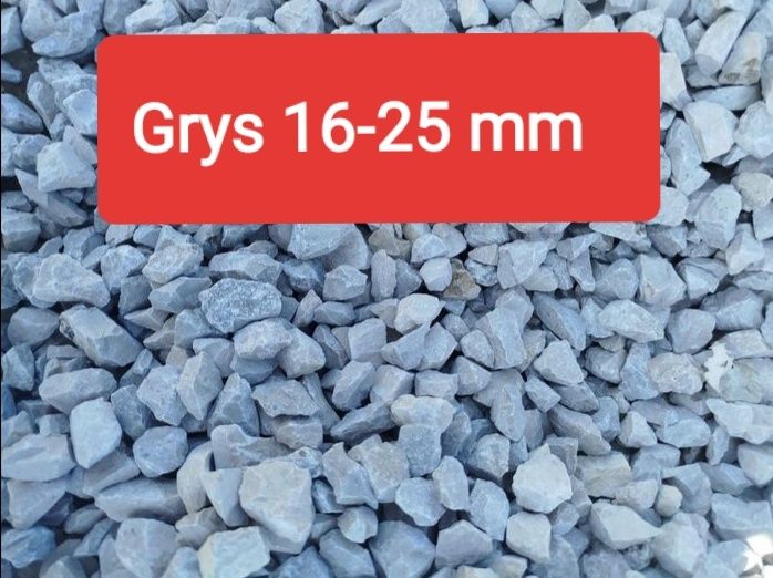 Kruszywo Grys kliniec żwir  drogowe Dostawa 3-ośką 5-15 ton,  HURT  Do