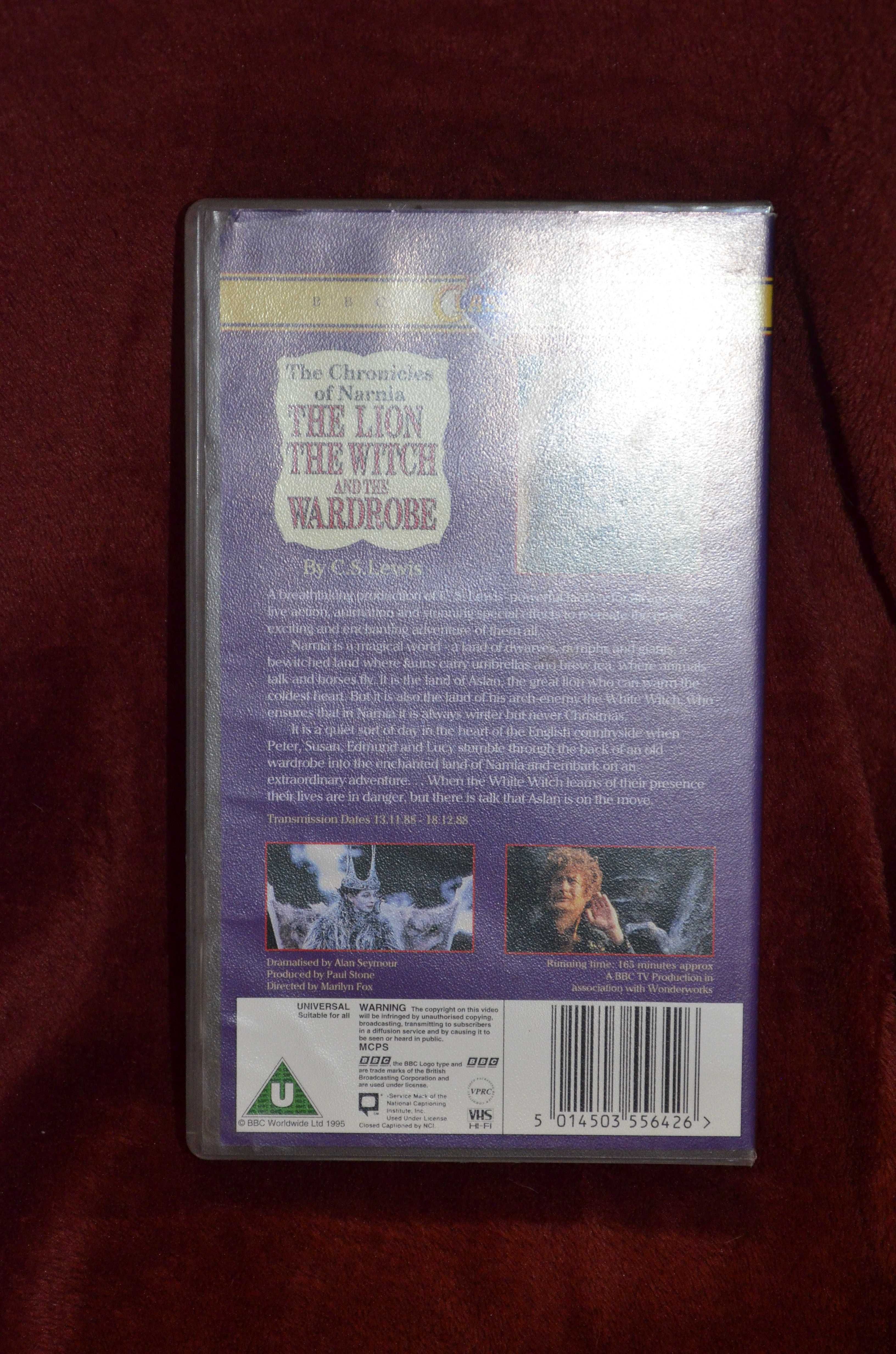 Opowieści z Narnii, VHS, 1988 po angielsku