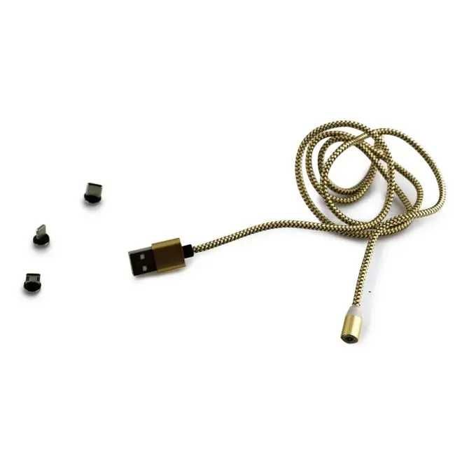 3 в 1 Кабель магнитный шнур для всех телефонов Type-C Micro USB