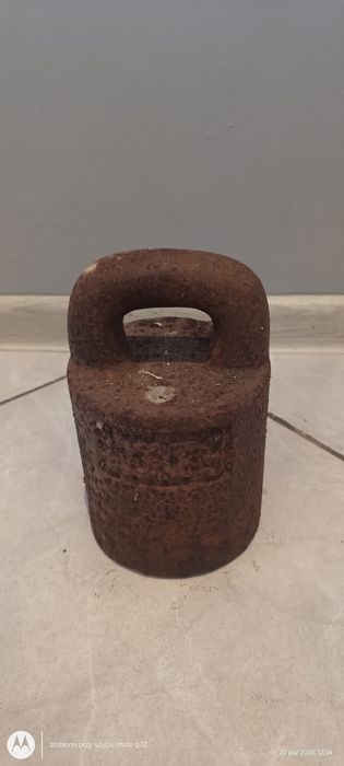 Odważnik 10 kg  żeliwny