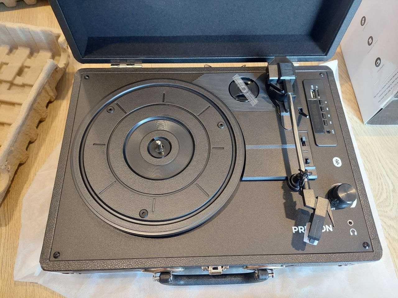 Вініловий програвач Prixton vc400 black