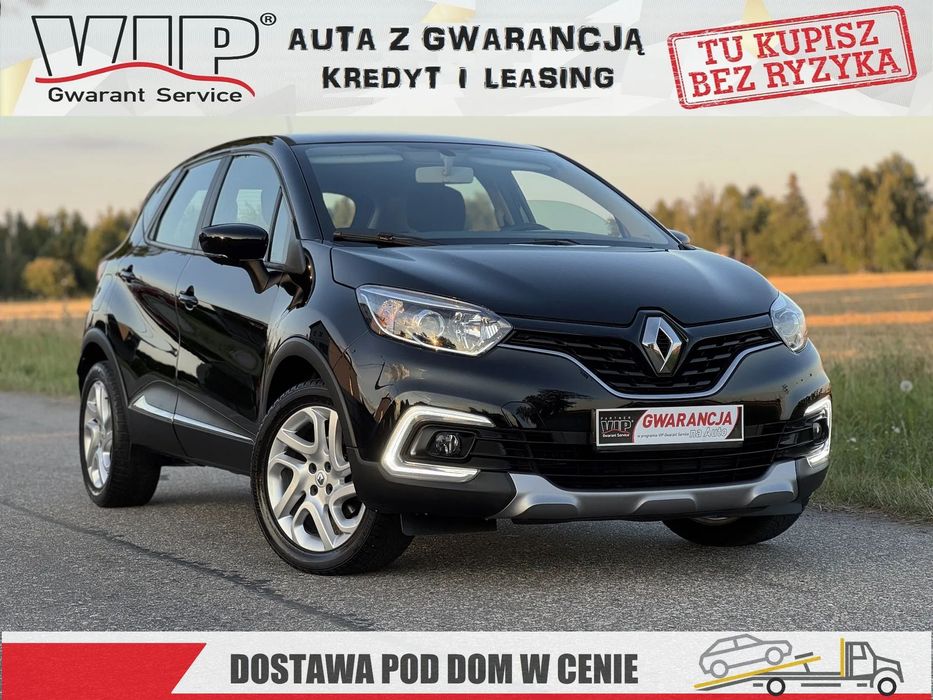 Renault Captur 1.5 DCI navi alufelgi / PISEMNA GWARANCJA w cenie / Transport / KREDYT