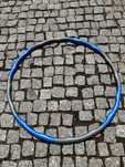Hula hop masujące szaro niebieskie rozm 95cm