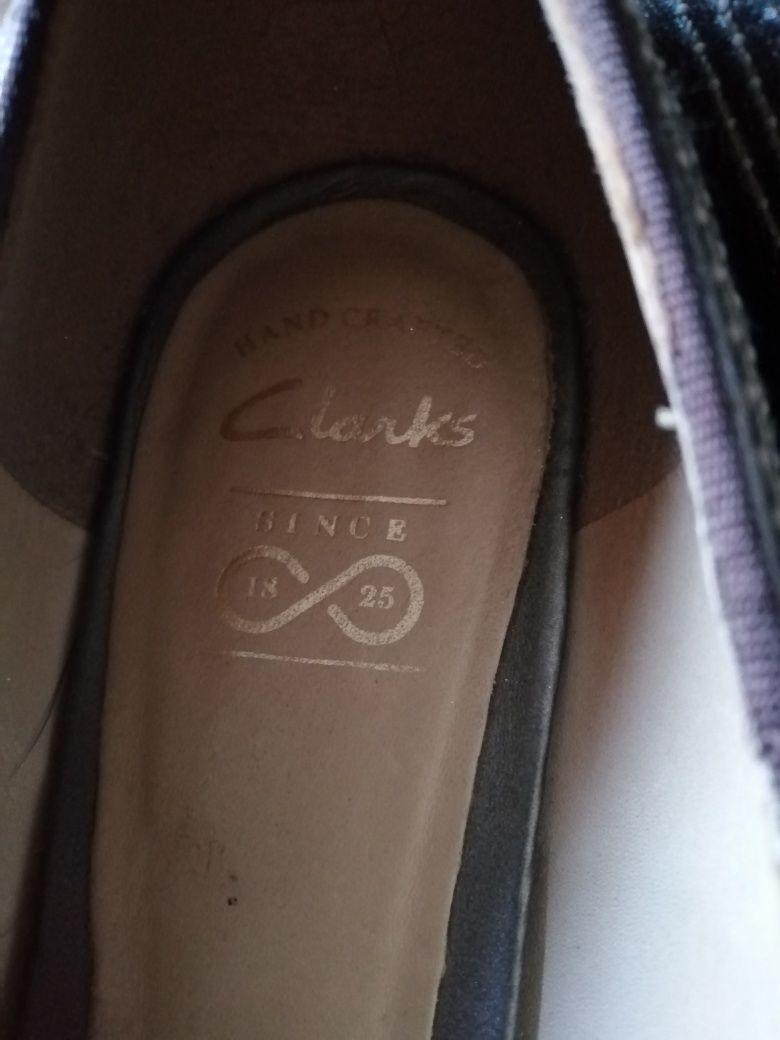 Туфли кожаные Clarks