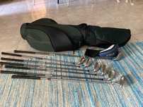 Conjunto de Saco de Golfe + Tacos (usados)