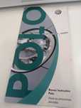 Folheto instruções VW polo 2002