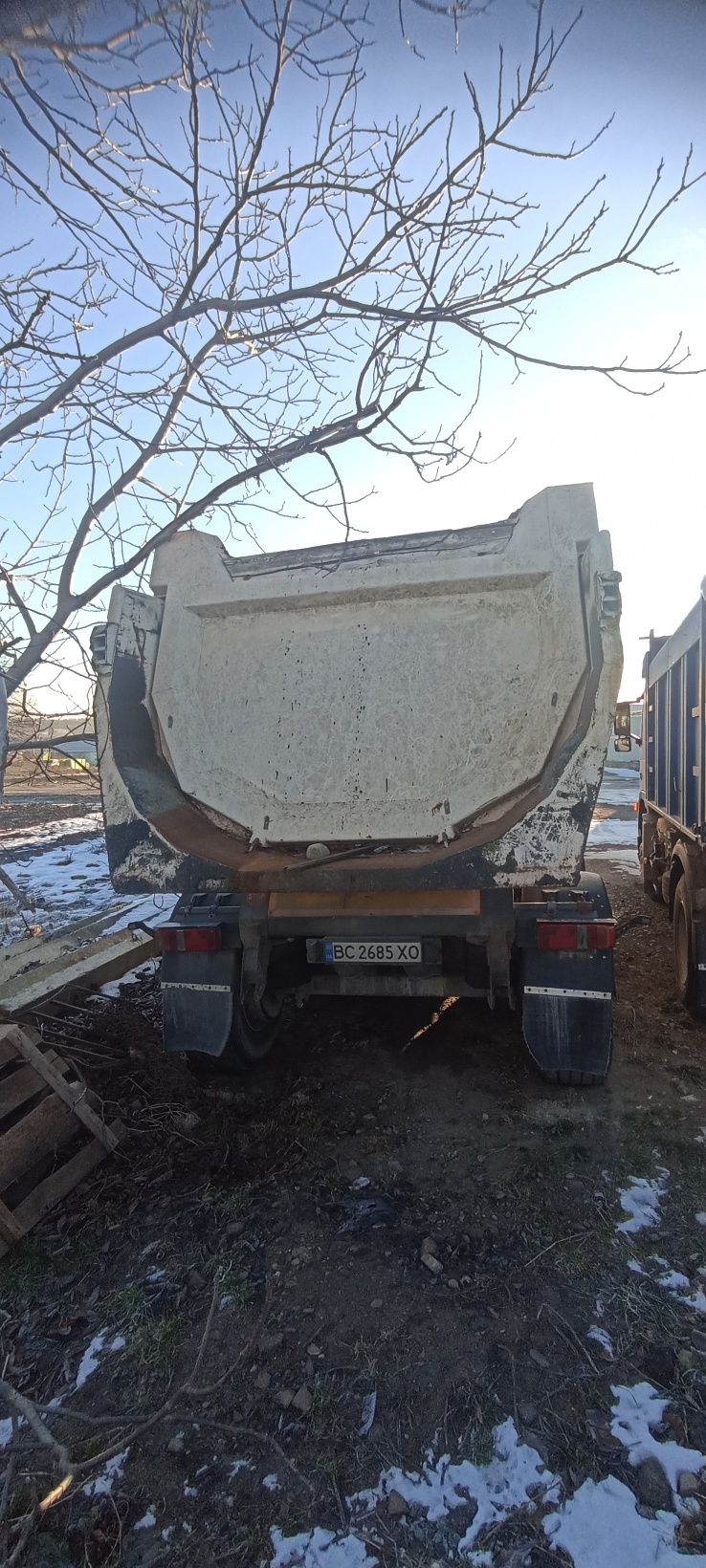 Volvo fm 12 420 4x4 з приціп самоскид 22м³