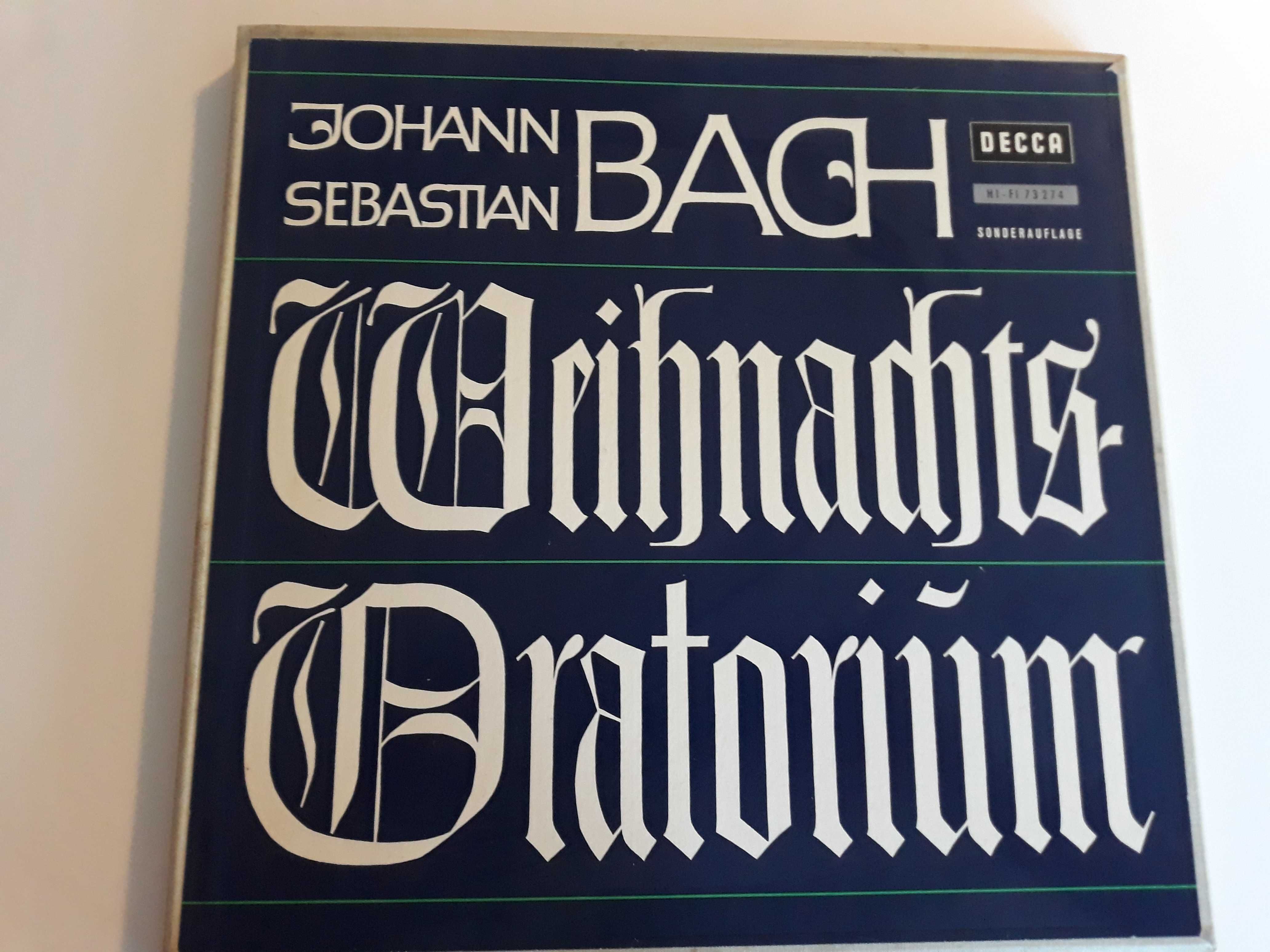Płyty winylowe: Johann Sebastian Bach ‎– Weihnachts-Oratorium :6 sztuk