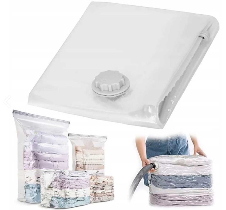 Worek próżniowy na pościel ubrania worki 80x110cm