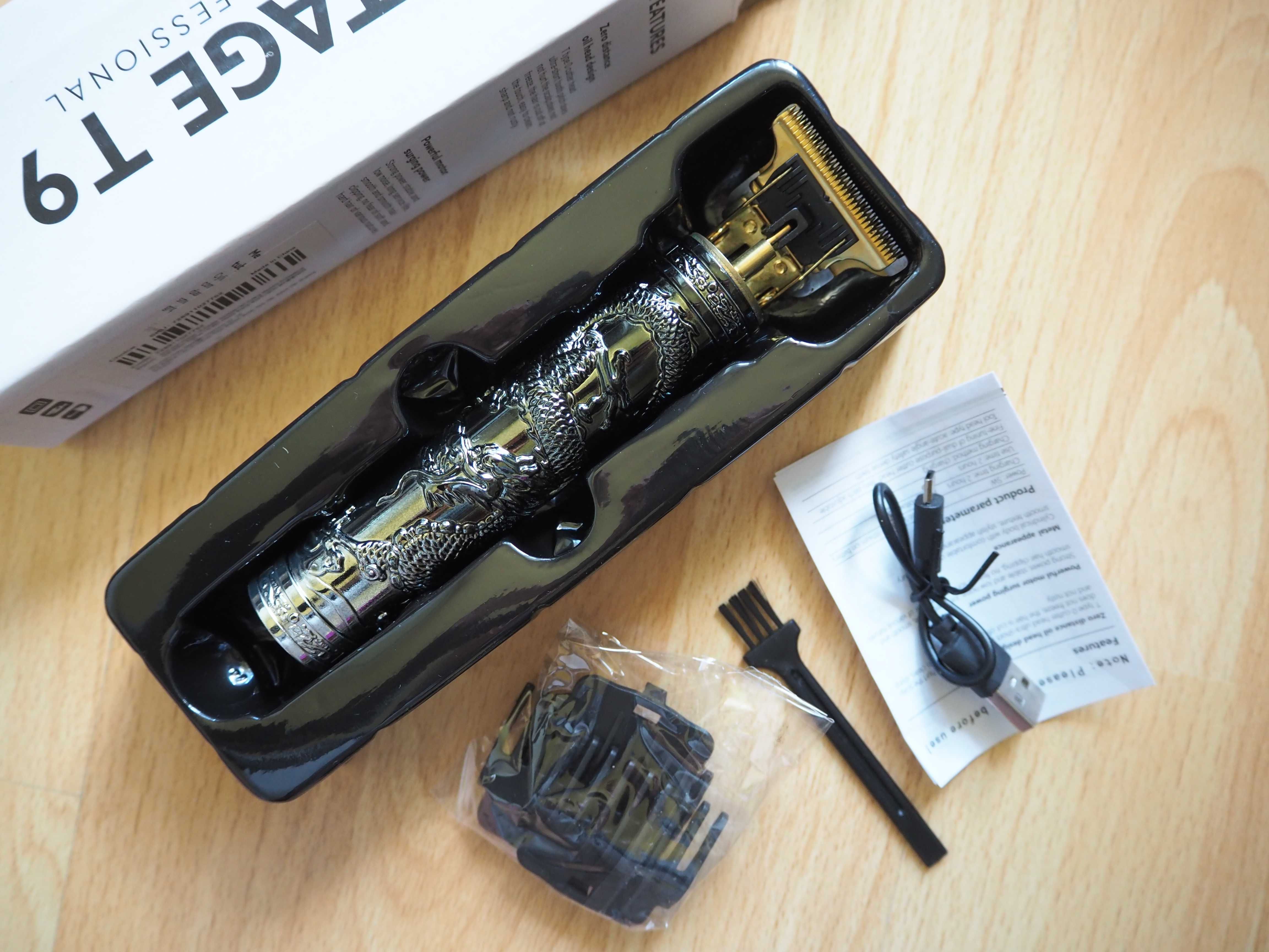 Elektryczna maszynka do strzyżenia golarka Trymer barber - usb