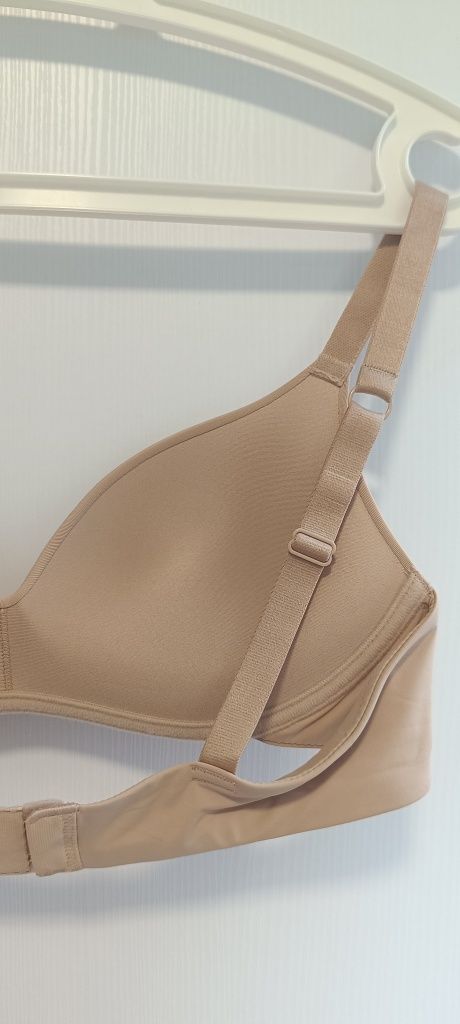Бежевий бюстгальтер, без кісточок, 75B Balaloum, як Victoria secret