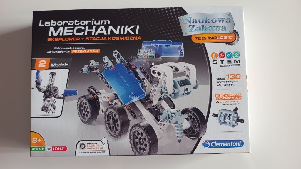 Clementoni Laboratorium Mechaniki Pojazdy Kosmiczne