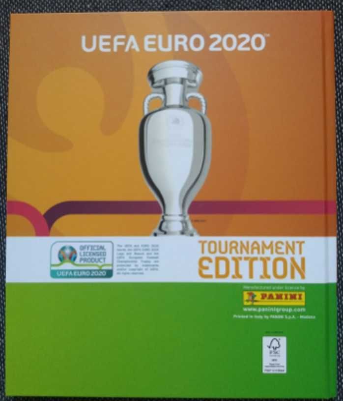 Euro 2020 TE caderneta  completa