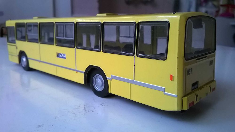 JELCZ-BERLIET PR110U konwersja PKM Katowice, skala 1:72; model DeAgost
