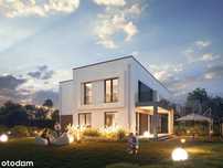 Zacisze Mokotów - nowoczesny dom 134 m² z ogrodem i garażem