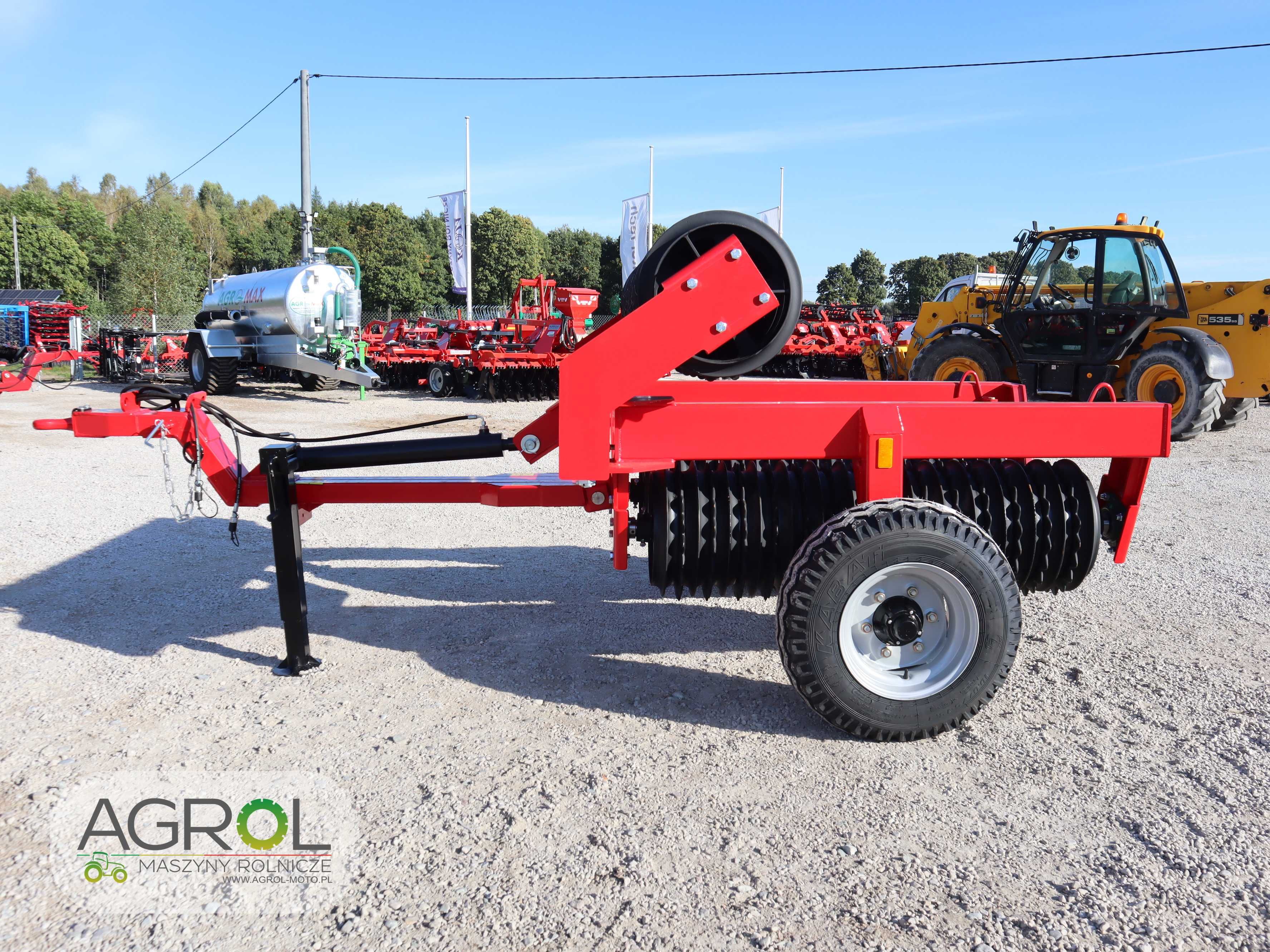 Wał posiewny włóka Agro-Factory Grom 4,5 5,3 6,3m InterTech Expom