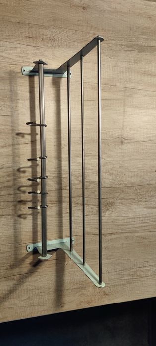 Wieszak metalowy PRL loft przedpokojowy