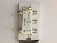 4 Way splitter - divisor cabo coaxial - fichas F, 5 - 1000 MHz