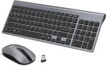 Leadsail Bezprzewodowa klawiatura mysz 2,4GHz PC