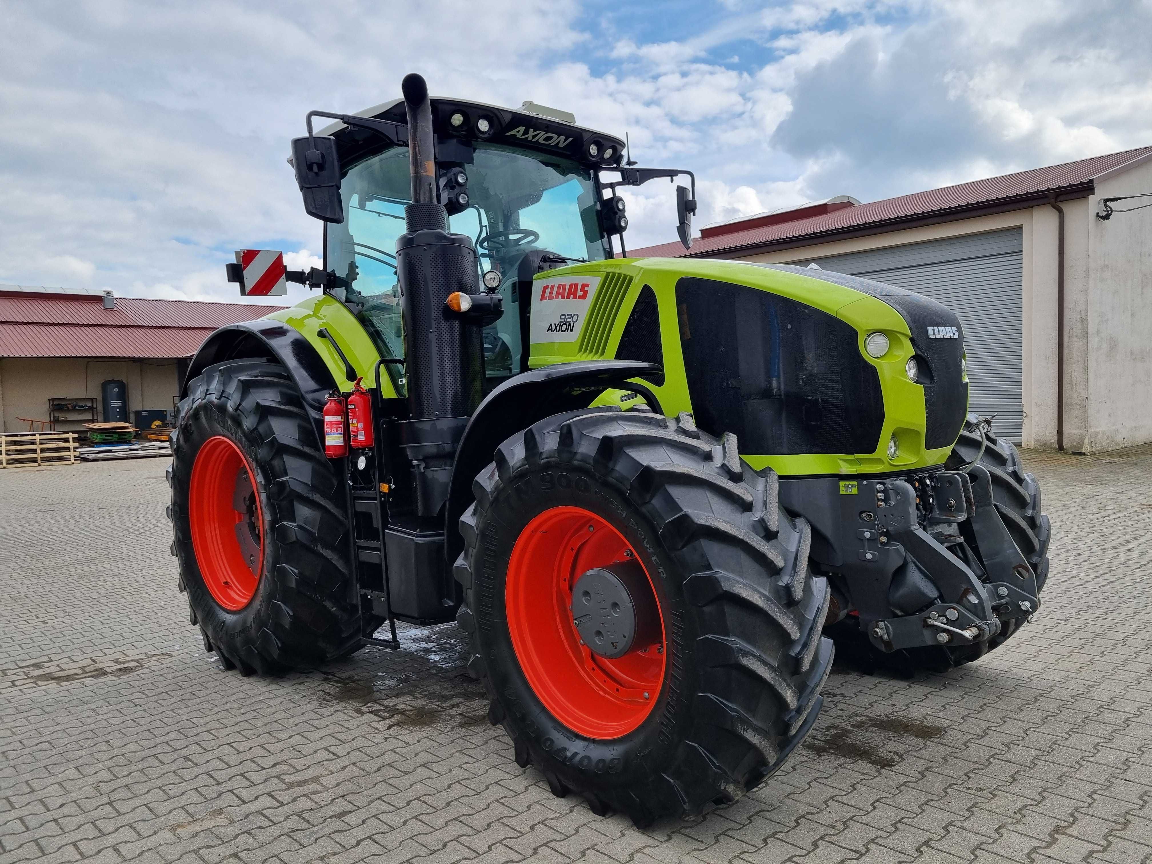 Ciągnik rolniczy CLAAS AXION 920 CMATIC rok produkcji 2020