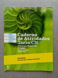 Caderno de atividades Ciências Naturais 7º ano- "Terra CN"