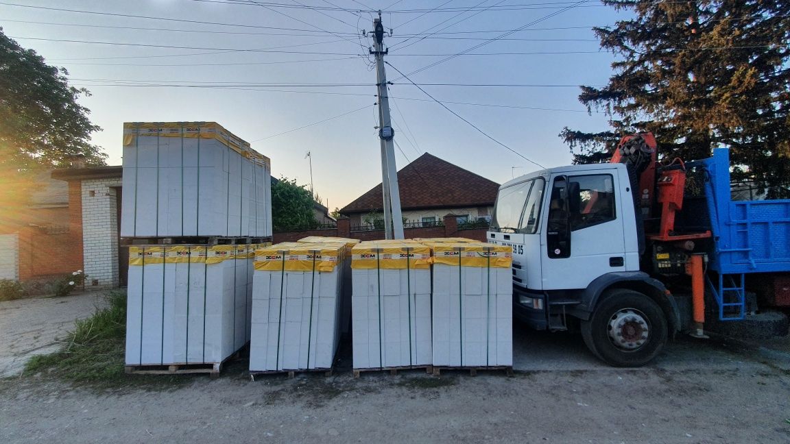 газоблок -газобетон  стіновий HETTEN -ХСМ