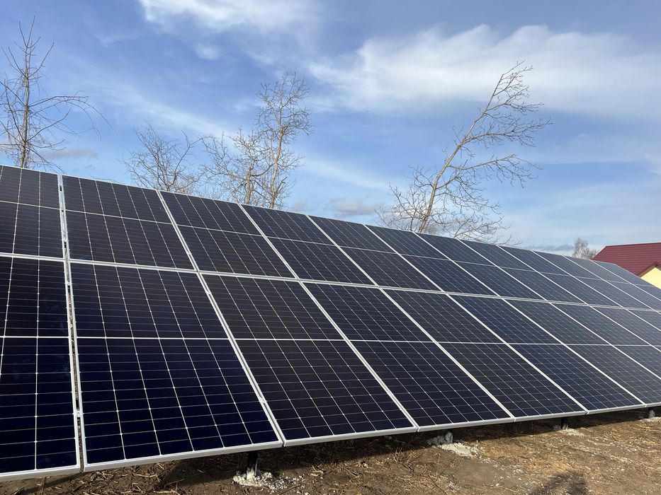 Монтаж сонячних електростанцій