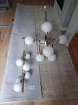 Lampa wisząca KASPA CUMULUS VERTICAL złota