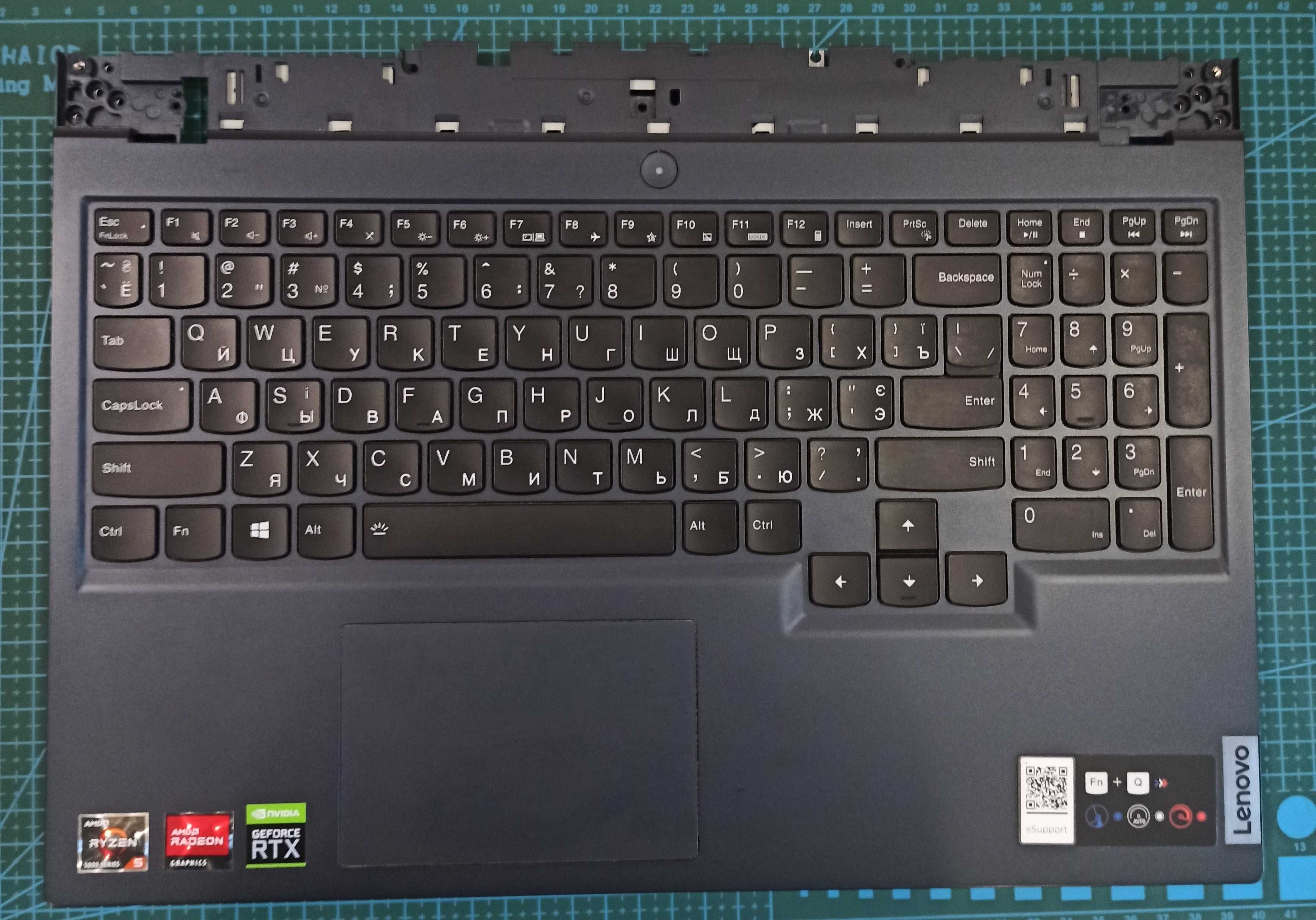 Оригінальний топкейс в зборі ноутбука Legion 5 15ACH6