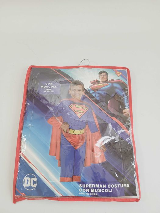 Strój kostium MAŁY SUPERMAN Muskuły Bohetr -3/4 lata -K/143