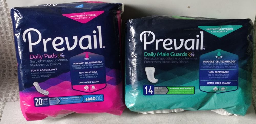 Урологічні прокладки для нетримання сечі