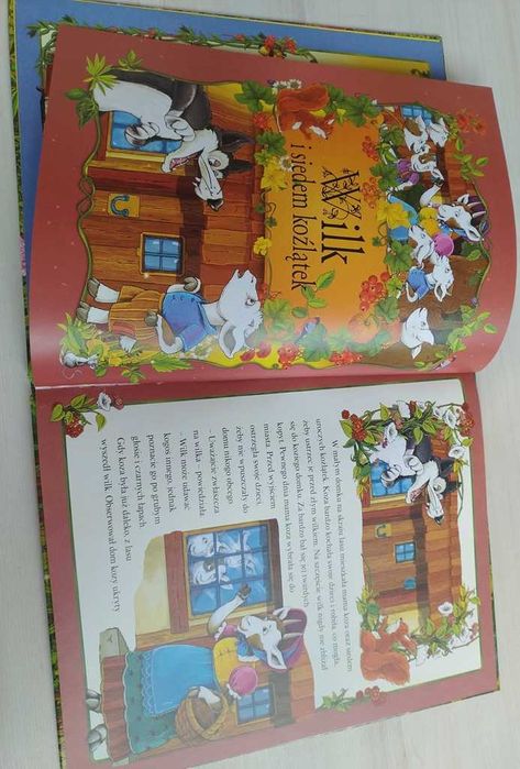 Baśnie Tomcio Paluch, Wilk i siedem koźlątek, Dziewczynka z zapałkami