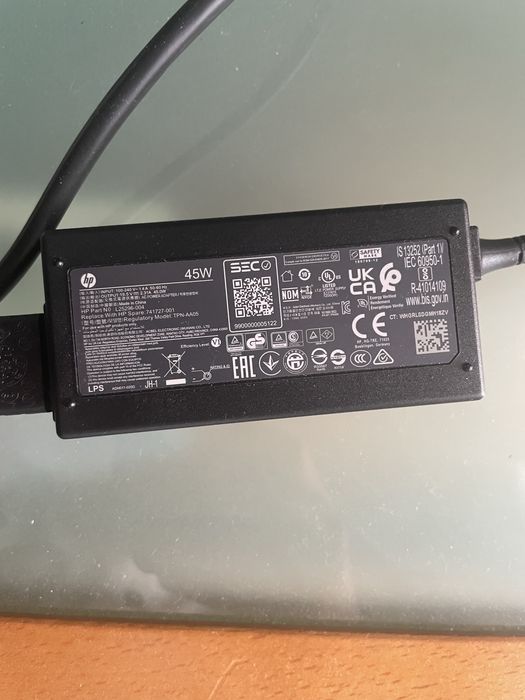 Carregador Portatil Original HP Pavilion 2.31A 45W