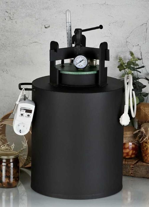 Електричний автоклав з гарантією на 16 банок від виробника!+подарунок!