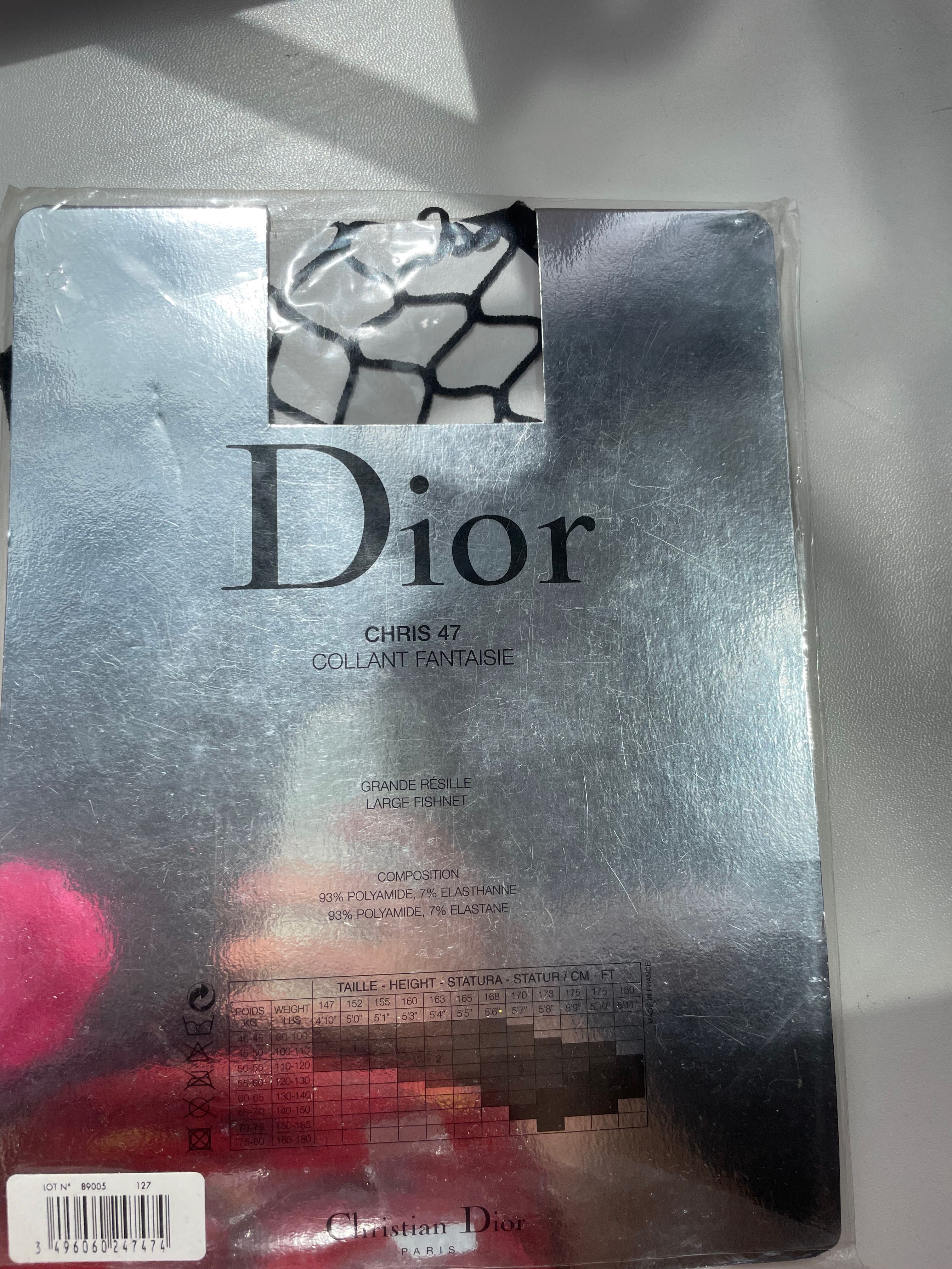 Колготки сетка Dior колготы
