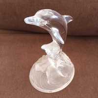 Figurka szklana delfin