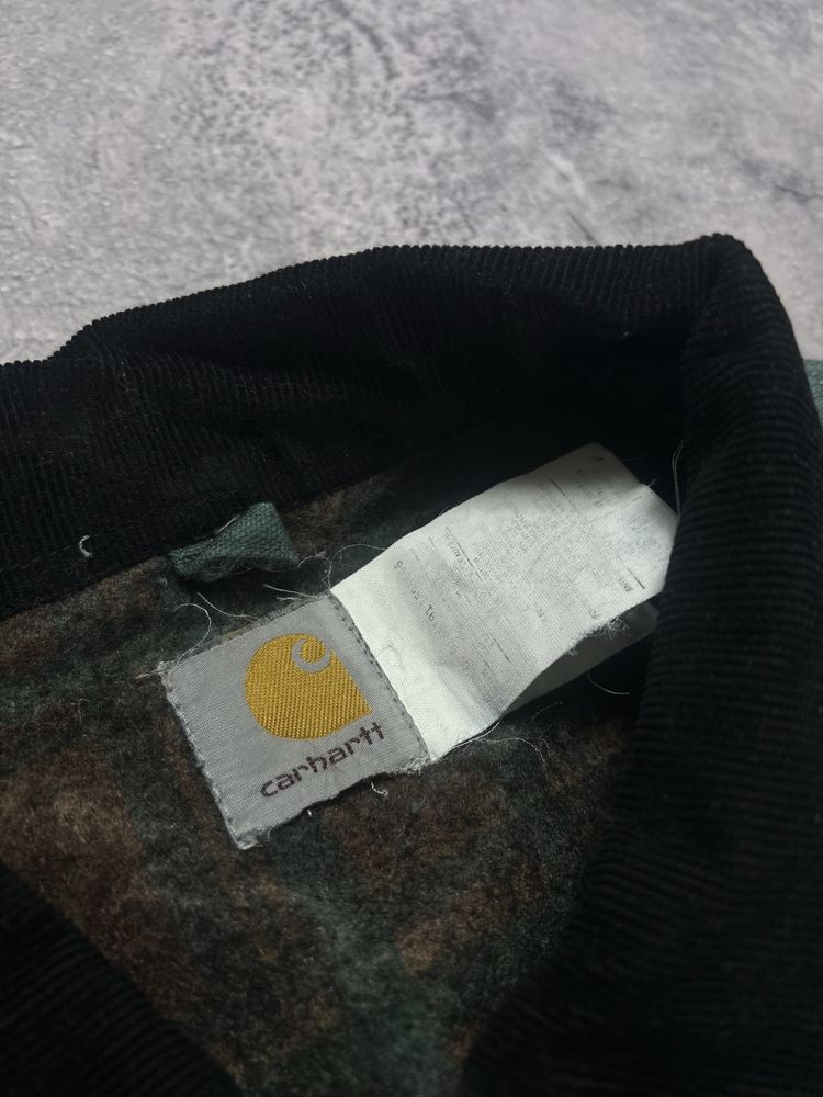 Вінтажна стара куртка Carhartt Detroit Hunter green