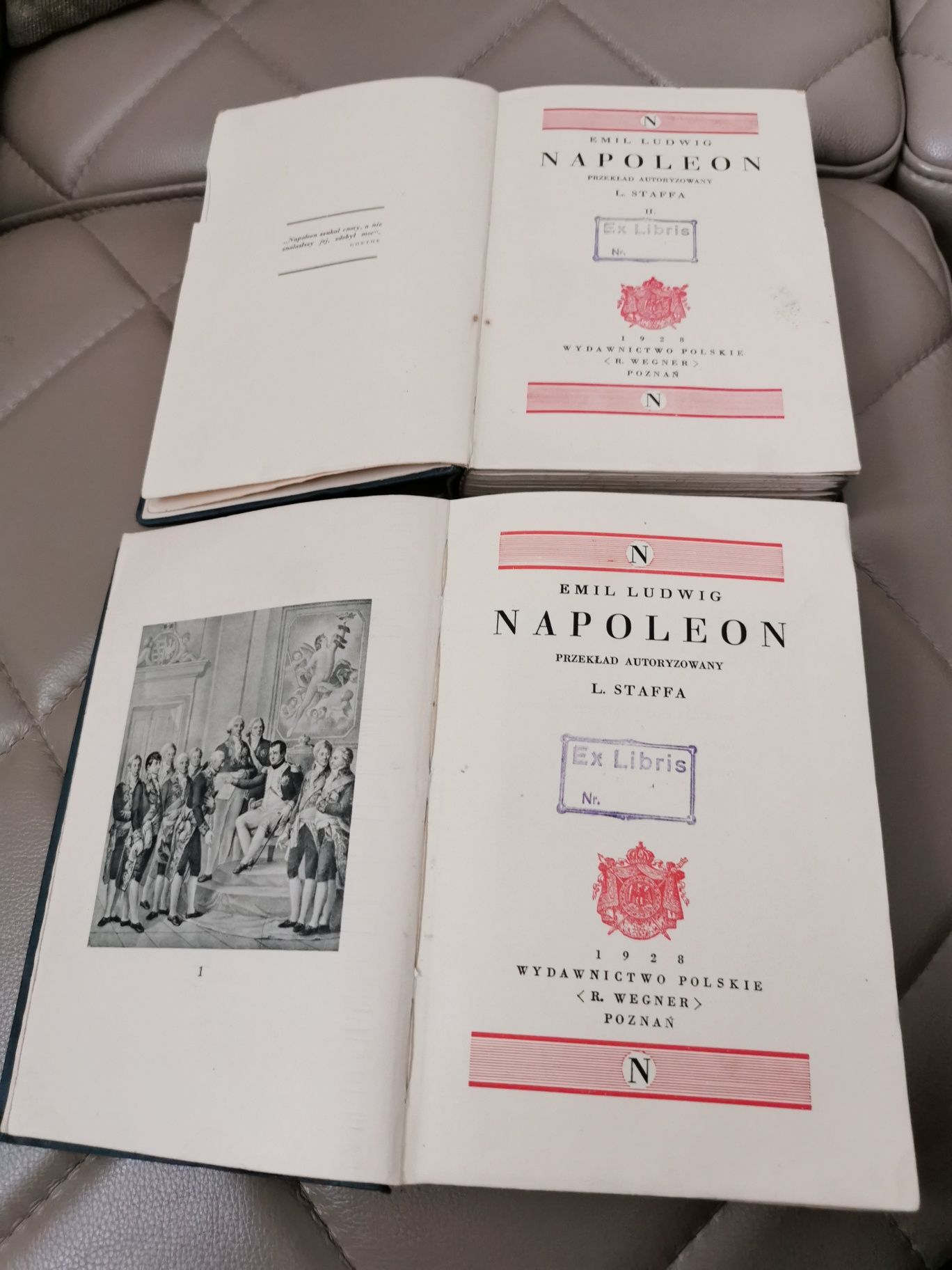 Napoleon. Emil Ludwig wyd z 1928 roku