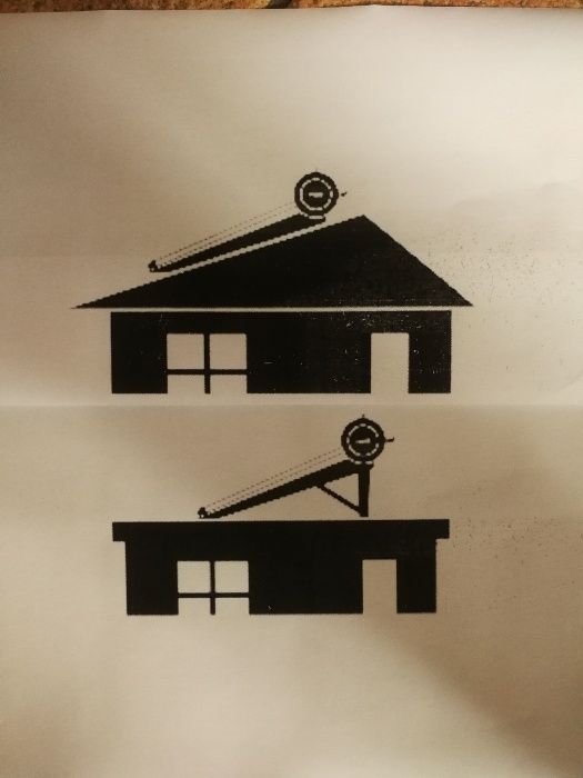 Painel solar sistema termossifão 300L e tubos de vácuo, COM INSTALAÇÃO
