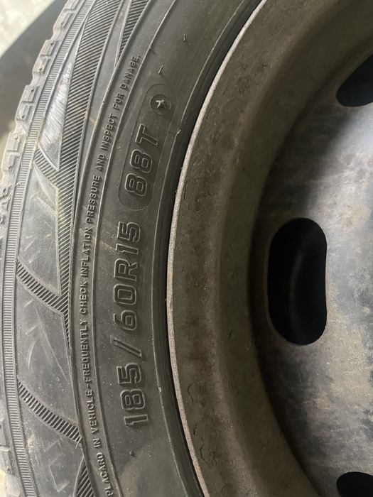 Зимові колеса в зборі 185/60/15 4*108