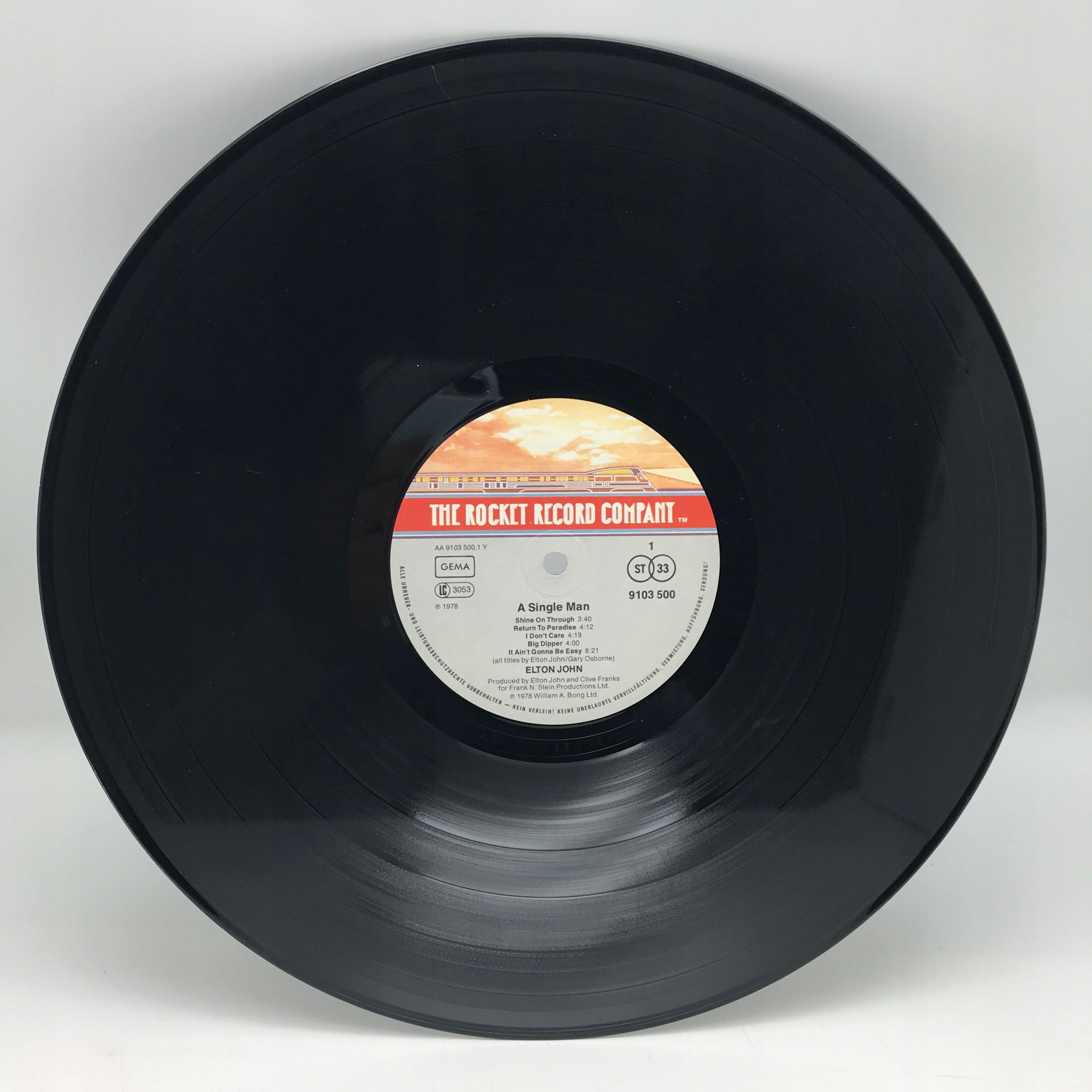 winyl - elton john - a single man