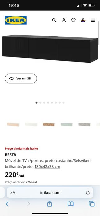 Móvel TV Ikea como novo