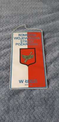 proporczyk Komenda Wojewódzka Straży Pożarnych w Łodzi