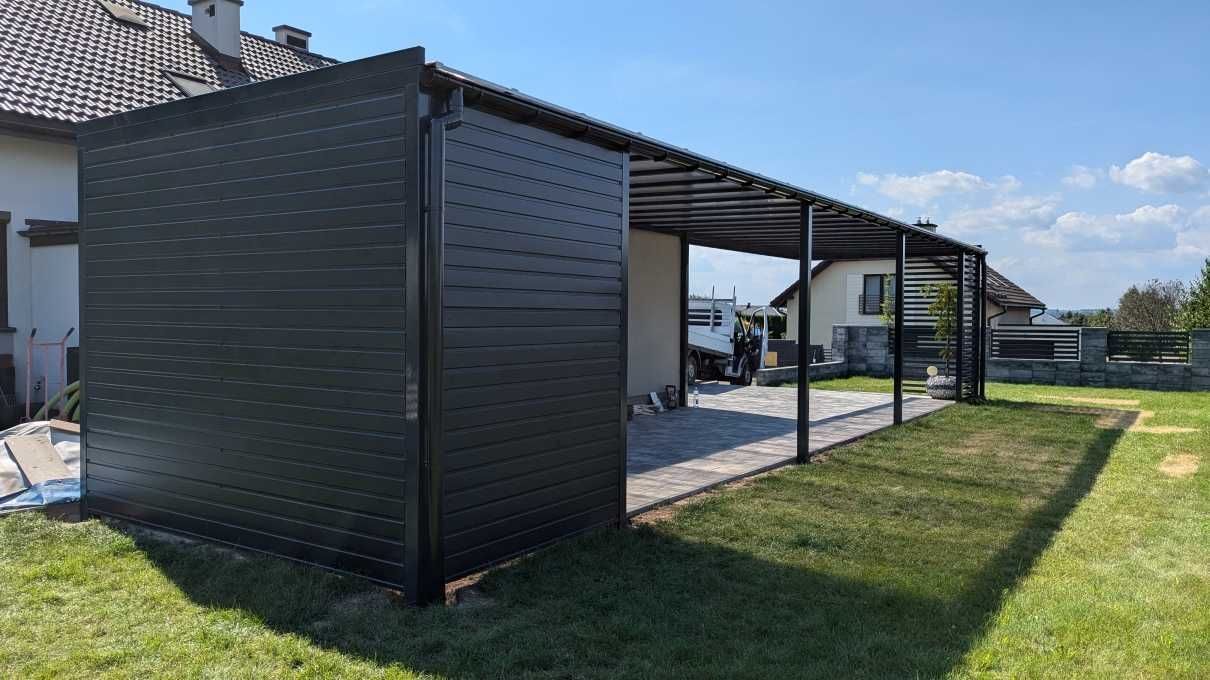 Ruchome lamele zadaszenia pergole wiaty garaże wiatrołapy